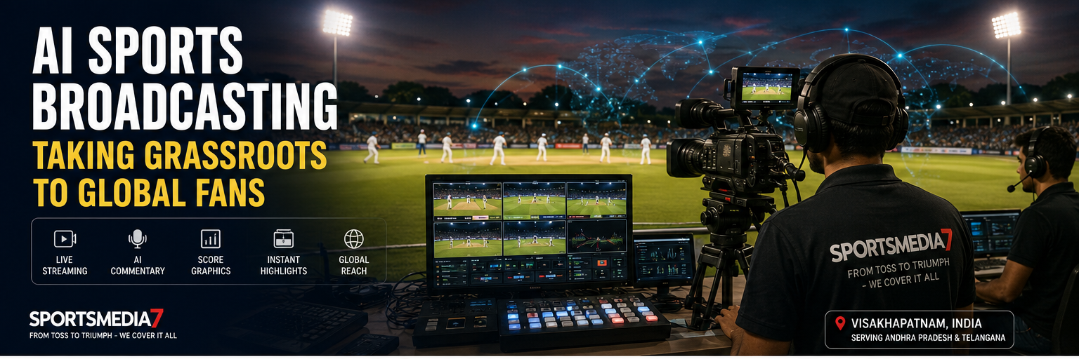 AI Sports Broadcasting in 2026: Taking Grassroots Tournaments to Global Fans